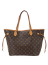 Neverfull MM, &pound;850, Handbags, Brown, Canvas, Front view